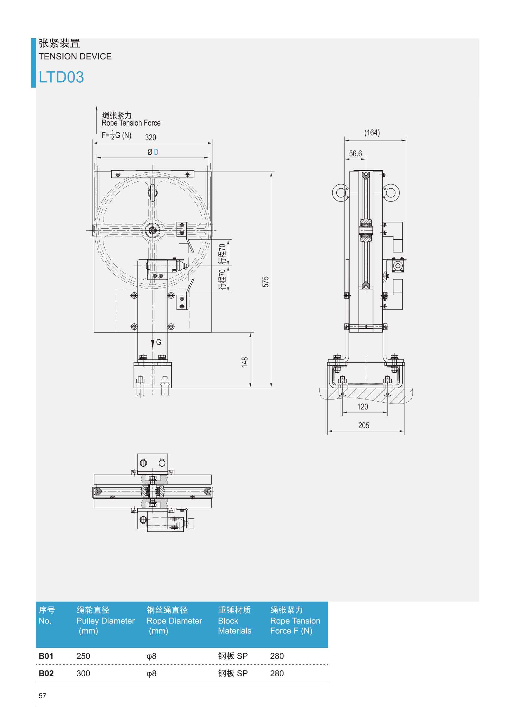 LTD03 Standard-Exportpaket-Spanngerät für zu Hause